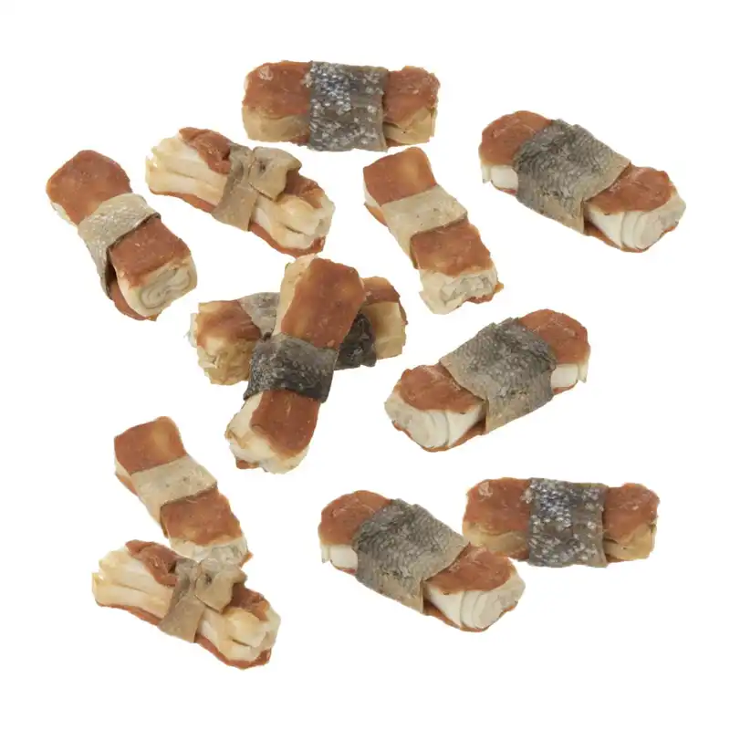 Lukullus huesos rellenos para perros pequeños - Salmón (12 x 5 cm) - Lukullus - Comparador de precios