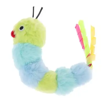 Oruga TIAKI con hierba gatera - 4,5 x 21,5 cm (Diám x L) - TIAKI - Comparador de precios