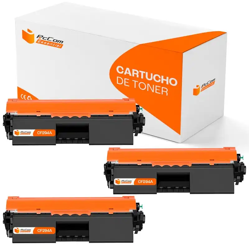 Pccom Essential HP CF294A Tóner Compatible Negro Pack 3