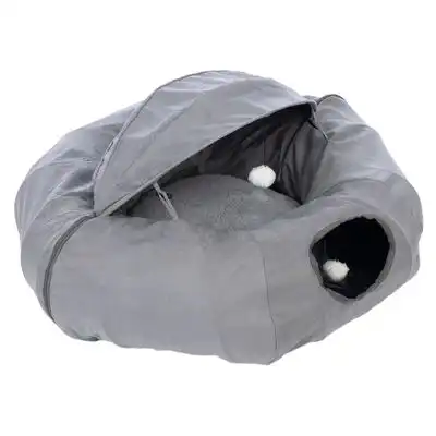 Túnel Donut TIAKI Tromsø para gatos - 90 x 62 cm (Diám x Al) - TIAKI - Comparador de precios