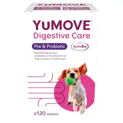 YuMOVE Digestive Care Pre- & Probiotic para perros - 120 comprimidos - YuMOVE - Comparador de precios