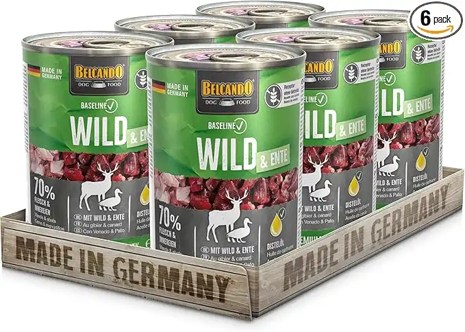 Belcando Baseline Venado Latas Premium para perros - 6 x 400 g - Belcando - Comparador de precios