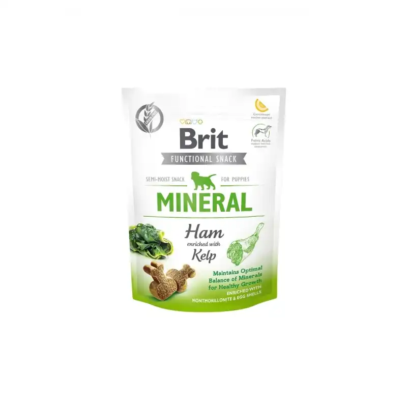 Brit care dog functional snack mineral puppy jamon, Peso 150 gr
