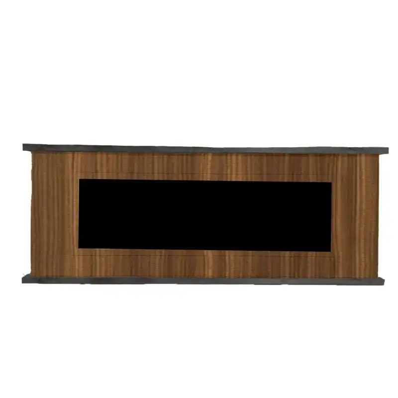 Desio 180 Marrón Chimenea Electrica Mueble Tv Para Muebles De Interior