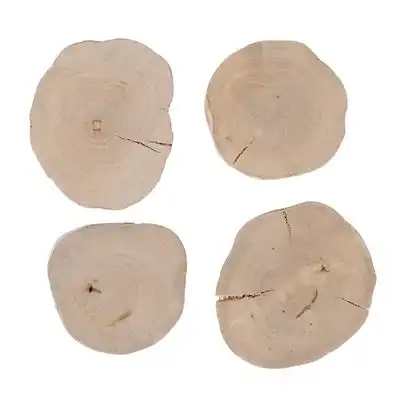 Discos para mordisquear TIAKI de madera de café - Set de 4 / 6-10 cm de diámetro - TIAKI - Comparador de precios