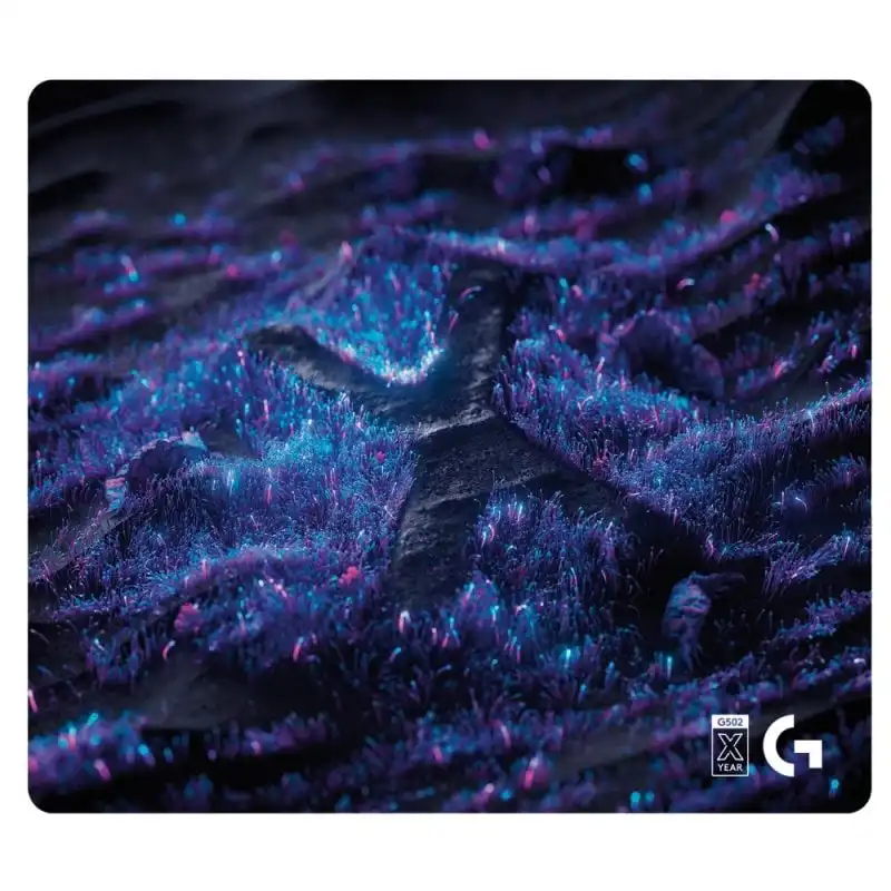 Logitech G640 SE 10º Aniversario Alfombrilla Gaming de Tela Negra