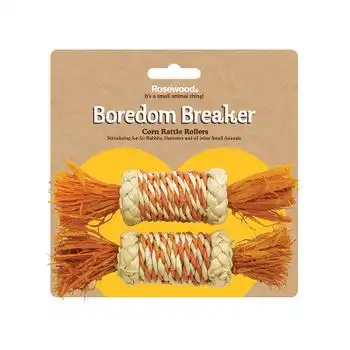 Para Roedores Small Animal Rodillo Maíz Corn Rattle Rollers - Rosewood - Comparador de precios