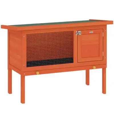 PawHut Conejera de Exterior - Naranja - PawHut - Comparador de precios