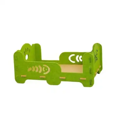 Qinhul Cama de fieltro para gatos - 52x36x25cm - Qinhul - Comparador de precios