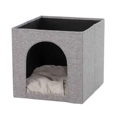 Trixie Ella Cama Cueva Plegable Gris para gatos - Trixie - Comparador de precios