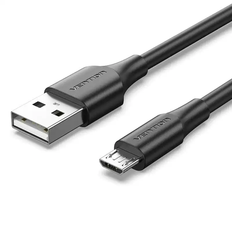 Vention CTIBH Cable USB 2.0 Macho a MicroUSB Macho 2m Negro