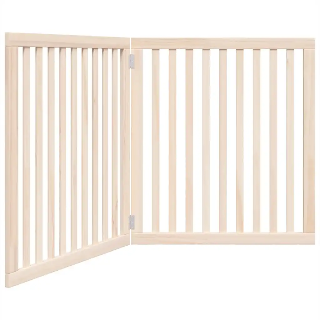VidaXL Puerta Plegable Madera para Perros - 80 cm x 60 cm x 2 cm - VIDAXL - Comparador de precios