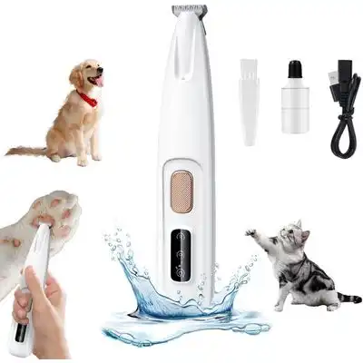 ZooVenture Cortapelos para gatos LED de acero inoxidable impermeable - Hoja: acero inoxidable de 18 mm - Zooventure - Comparador de precios