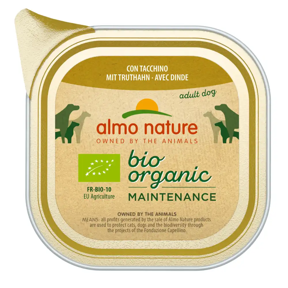 Almo Nature Daily Menu Bio Paté ecológico 6 x 100 g - Pavo