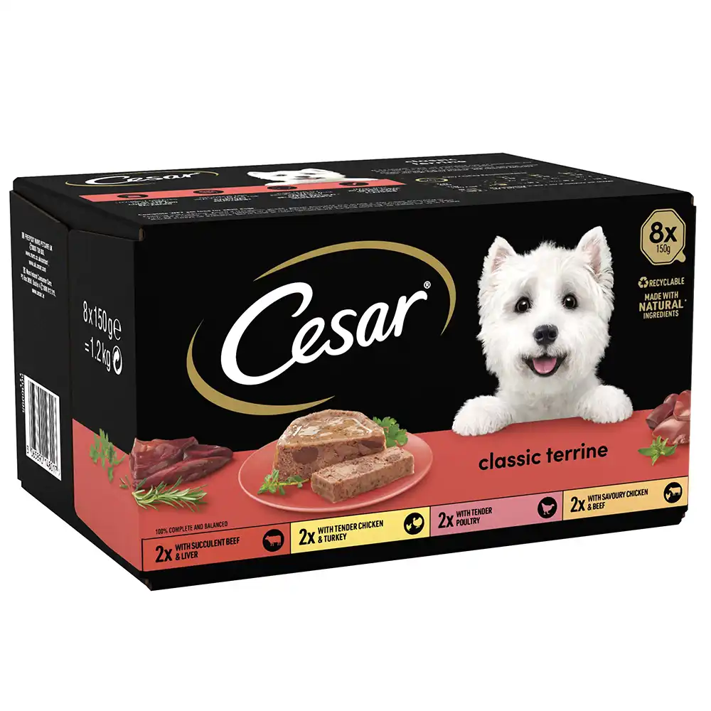 Cesar selección clásicos 4 x 150 g - Recetas clásicas (8 x 150 g) - Cesar - Comparador de precios