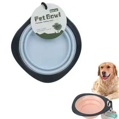 FurryFusion Comedero plegable para perros y gatos - Diamante azul - Furry Fusion - Comparador de precios