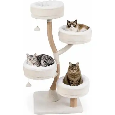 GIANTEX Árbol Rascador para Gatos de 132 cm - 1 Árbol - Giantex - Comparador de precios