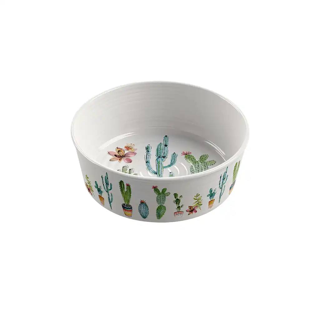 Here comedero para perros Sparky cactus - Tamaño M: 945 ml, diám. 17 cm