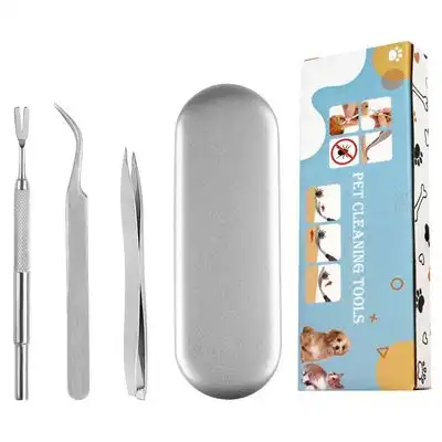 IntiMeg Juego de pinzas para extraer garrapatas - Una pieza - IntiMeg - Comparador de precios