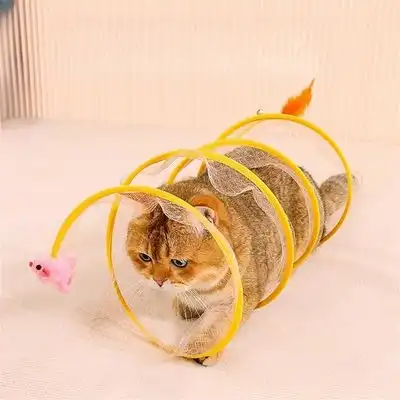 IntiMeg Túnel plegable para gatos - Una pieza - IntiMeg - Comparador de precios