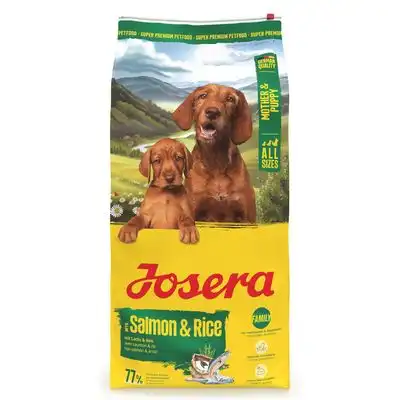 Josera Mother & Puppy con salmón y arroz - 12,5 kg - Josera - Comparador de precios