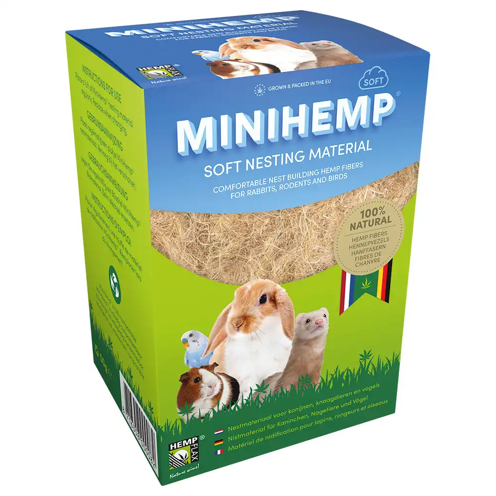 MiniHemp Material blando para anidar - 50 g