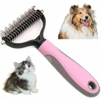 Pawffee Cepillo desenredante para perros y gatos, elimina subpelo y nudos - 1 pieza - Pawffee - Comparador de precios