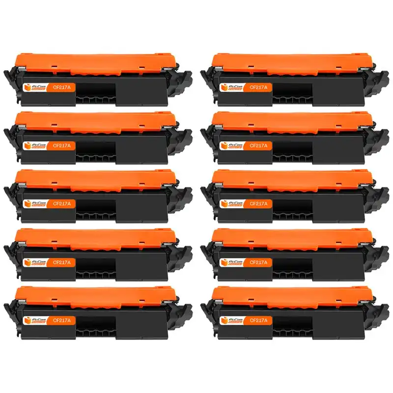 Pccom Essential HP CF217A Tóner Compatible Negro Pack 10