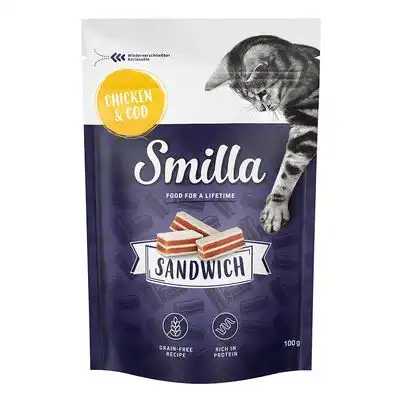 Smilla Sandwich Snack Pollo y Bacalao - 100 g - Smilla - Comparador de precios