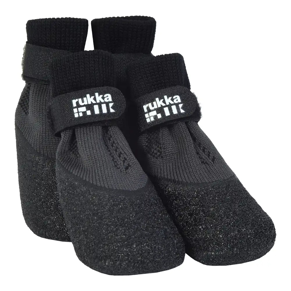 Zapatos calcetín Rukka, negros - Talla 5