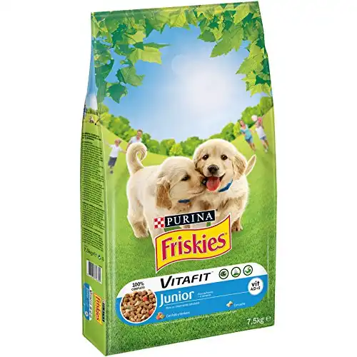 Friskies Junior Vitafit Pollo y Verduras 7.5 Kg.