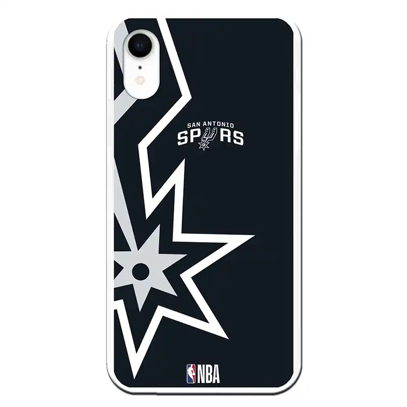 Be Unique Funda Gel NBA San Antonio Spurs para iPhone XR