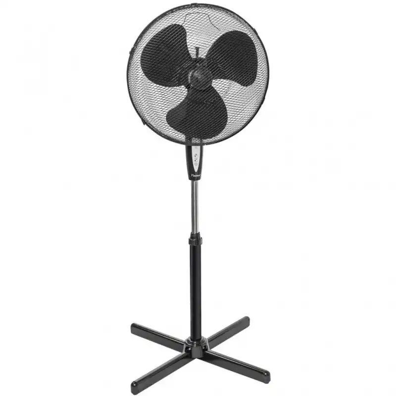 Betron Ventilador de Pie con Mando a Distancia 45W Negro