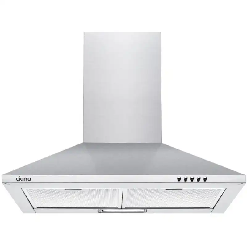 Ciarra AW6201S Campana Decorativa de Pared 60cm Clase A++ Inox