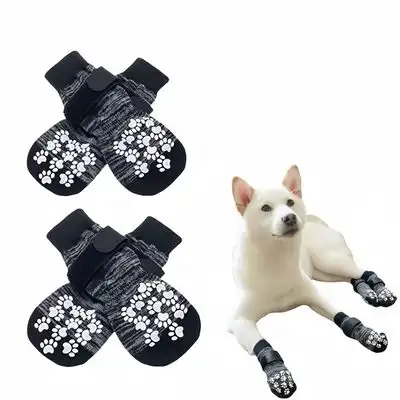 FurryFusion Calcetines antideslizantes para perros - L - Furry Fusion - Comparador de precios