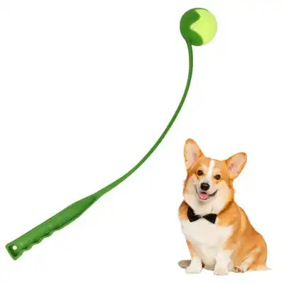 FurryFusion Lanzador de pelotas para perros - Verde - Furry Fusion - Comparador de precios