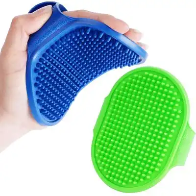 HausPets 2 cepillos de baño de silicona con mango ajustable - 1 artículo - HausPets - Comparador de precios