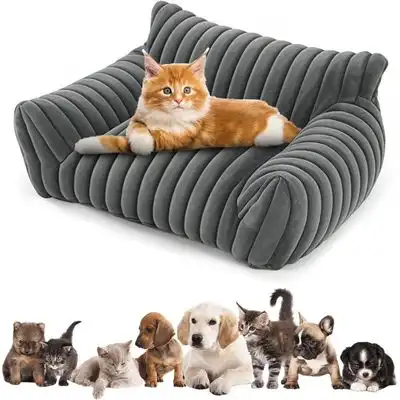 HausPets Cama ortopédica lavable para perros, color gris, 60x45cm - Artículo 1 - HausPets - Comparador de precios