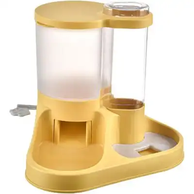 HausPets Cuenco ligero lavable, cuenco de 29x32x28cm, rellenable,, gatos - Amarillo - HausPets - Comparador de precios