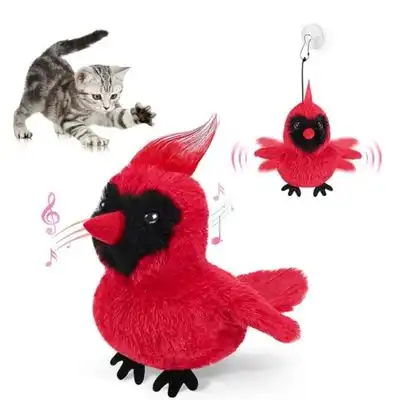 IntiMeg  inteligente para gatos, pájaro rojo - Artículo 1 - IntiMeg - Comparador de precios