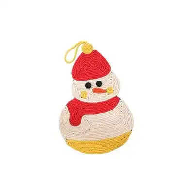KPYTE Árbol rascador para gatos de sisal natural con forma de muñeco nieve - Artículo 1 - Kpyte - Comparador de precios
