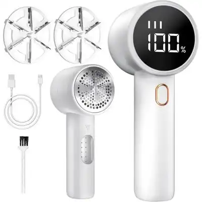 Pawffee Afeitadora eléctrica para tejidos luz LED, 6 cuchillas, recargable - 1 pieza - Pawffee - Comparador de precios