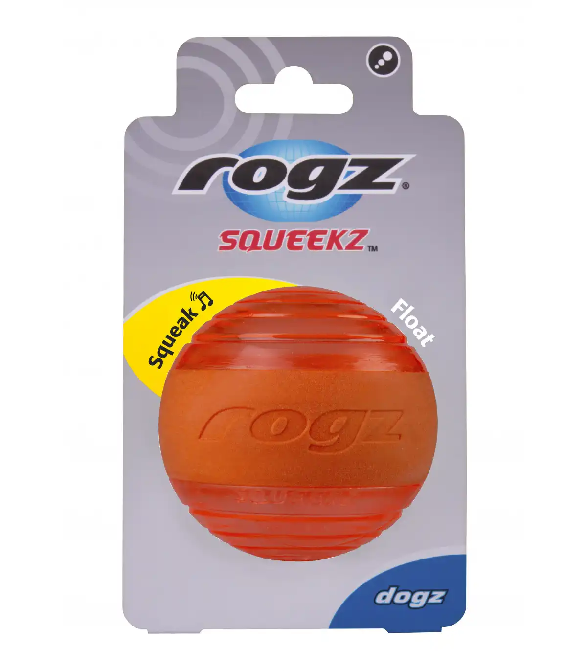 Rogz squeekz pelota de rebote naranja para perros - Rogz - Comparador de precios