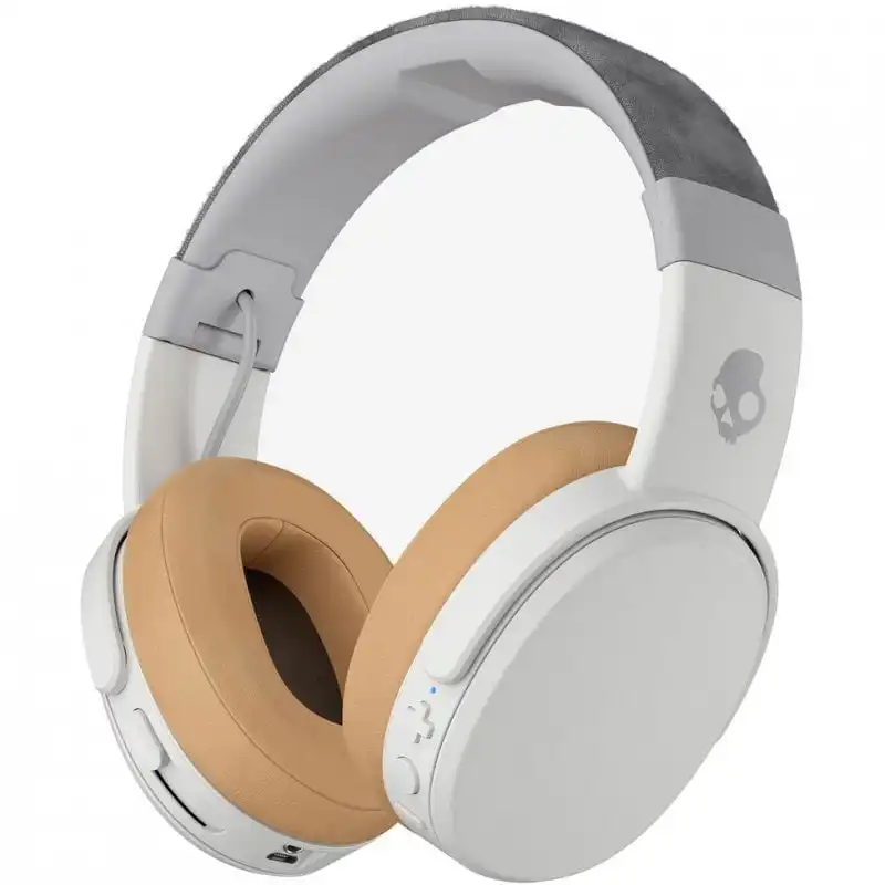 Skullcandy Crusher Auriculares Inalámbricos con Micrófono Blanco/Marrón