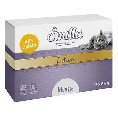 Smilla Deluxe Mousse 48 x 85 g - Con pollo - Smilla - Comparador de precios