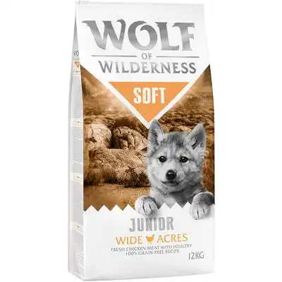 Wolf of Wilderness Junior Soft Wide Acres con pollo - 12 kg - Wolf of Wilderness - Comparador de precios