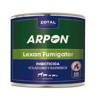 Zotal Arpon Lexan Fumigator Nube Insecticida Para Instalaciones Ganaderas, 75 Gr