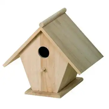 Casa Para Pájaros De Madera 20x13x22cm - ARTEMIO - Comparador de precios