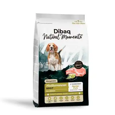 Dibaq Natural Moments Pienso Cerdo Ibérico para perro - 2 kg - Dibaq - Comparador de precios