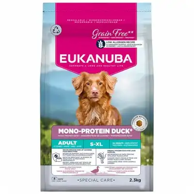 Eukanuba Special Care Mono-Protein Adult con pato - 2,3 kg - Eukanuba - Comparador de precios